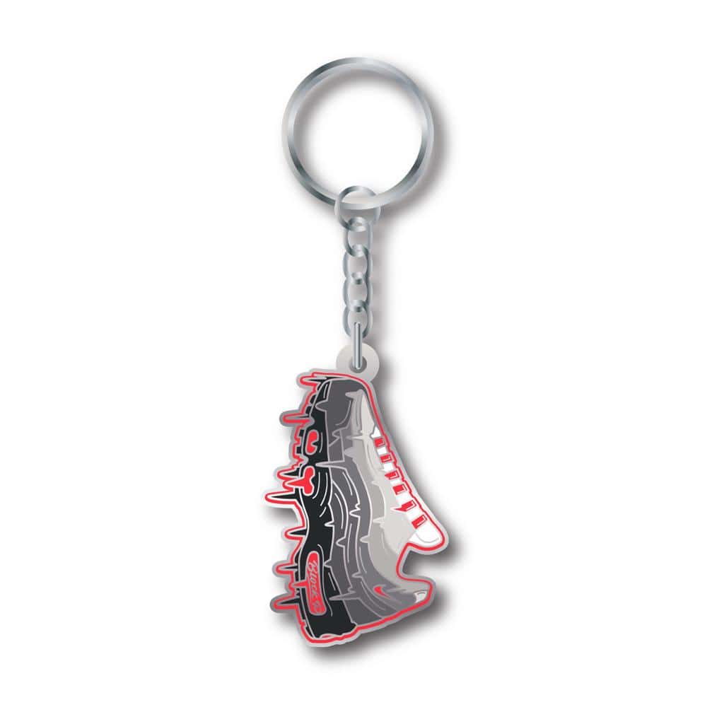 Block P Air Max 95 Solar Red Keychain — custom bespoke design, available at Block P Liverpool